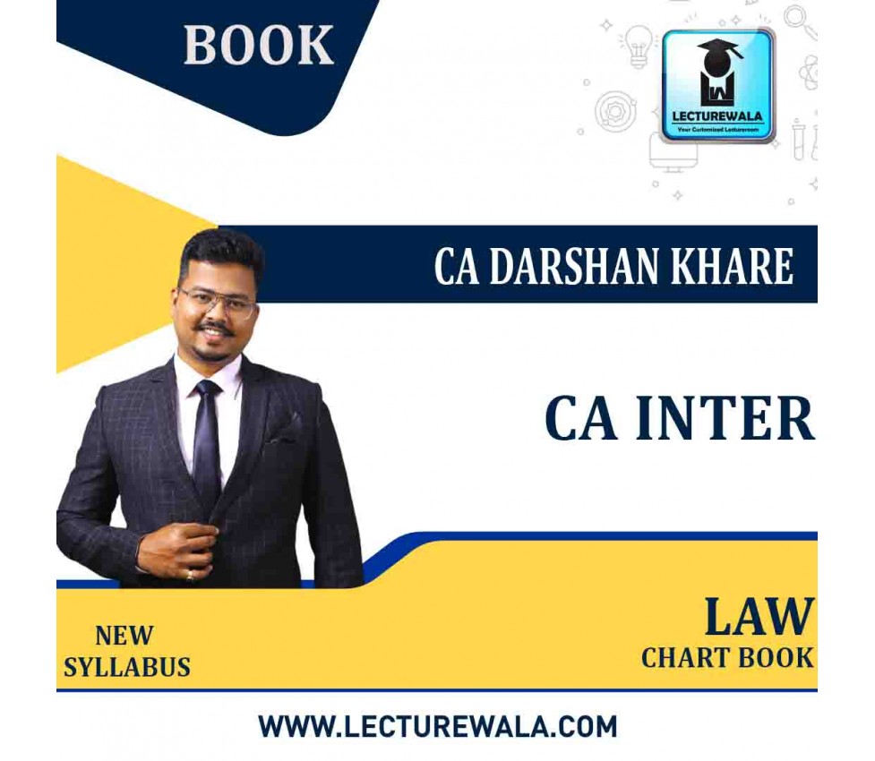 CA CMA INTER LAW COLOUR CHART BY CA DARSHAN KHARE Study material.